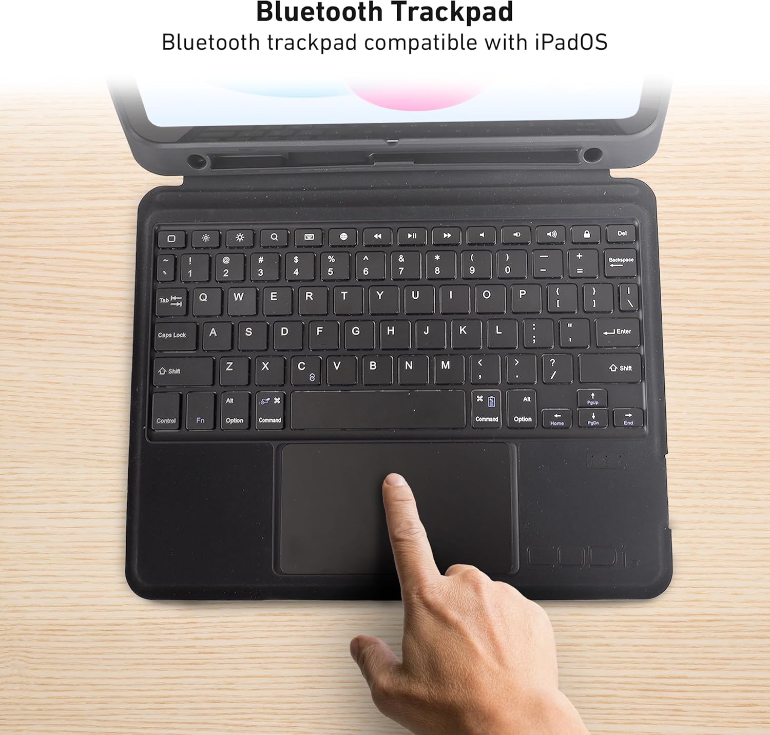 CODi Bluetooth Keyboard Folio Case with Trackpad for iPad 10.9" & Air 11"