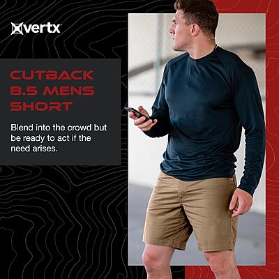 VERTX Cutback Mens Tactical Cargo Shorts