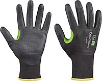 Honeywell CoreShield, 18 gauge, HPPE/steel black liner, nitrile micro-foam black coating, A4/D