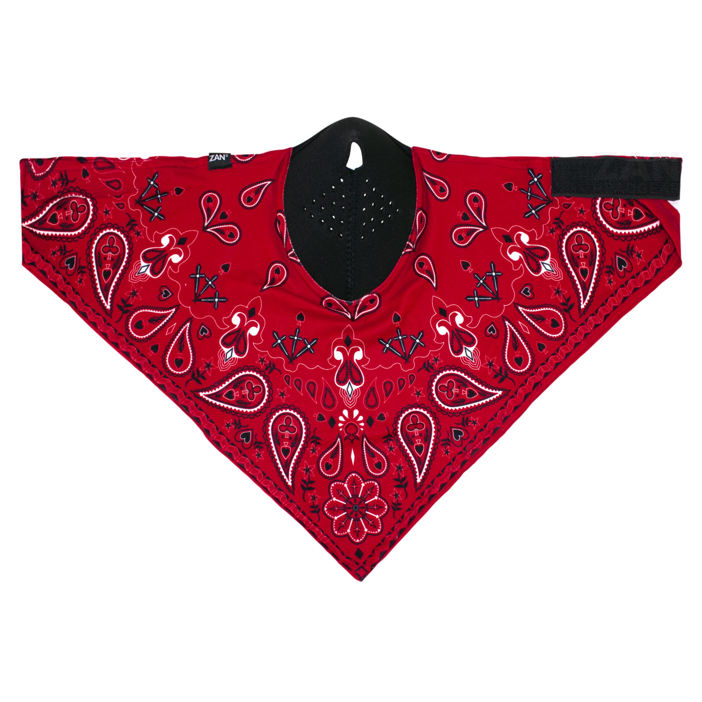ZANHEADGEAR Neodanna Neoprene Face Mask with Cotton Bandanna