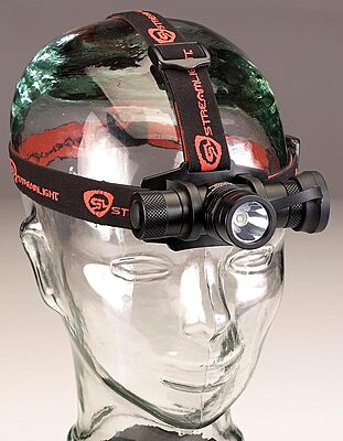 Streamlight 61307 ProTac 1000 Lumens USB Rechargeable Tactical LED Headlamp Includes USB Cord, Elastic and Rubber Straps, Black, Box