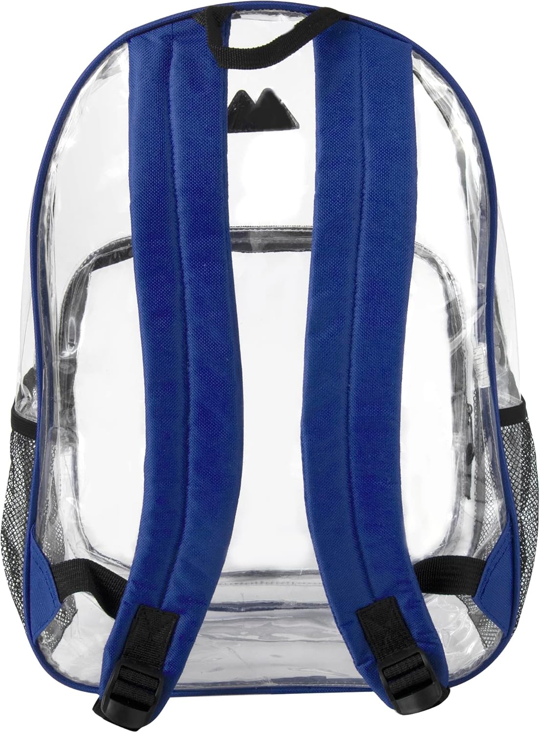 Summit Ridge Waterproof Clear Backpack with Water Bottle Holder - Stadium Approved Heavy-Duty Clear Backpack