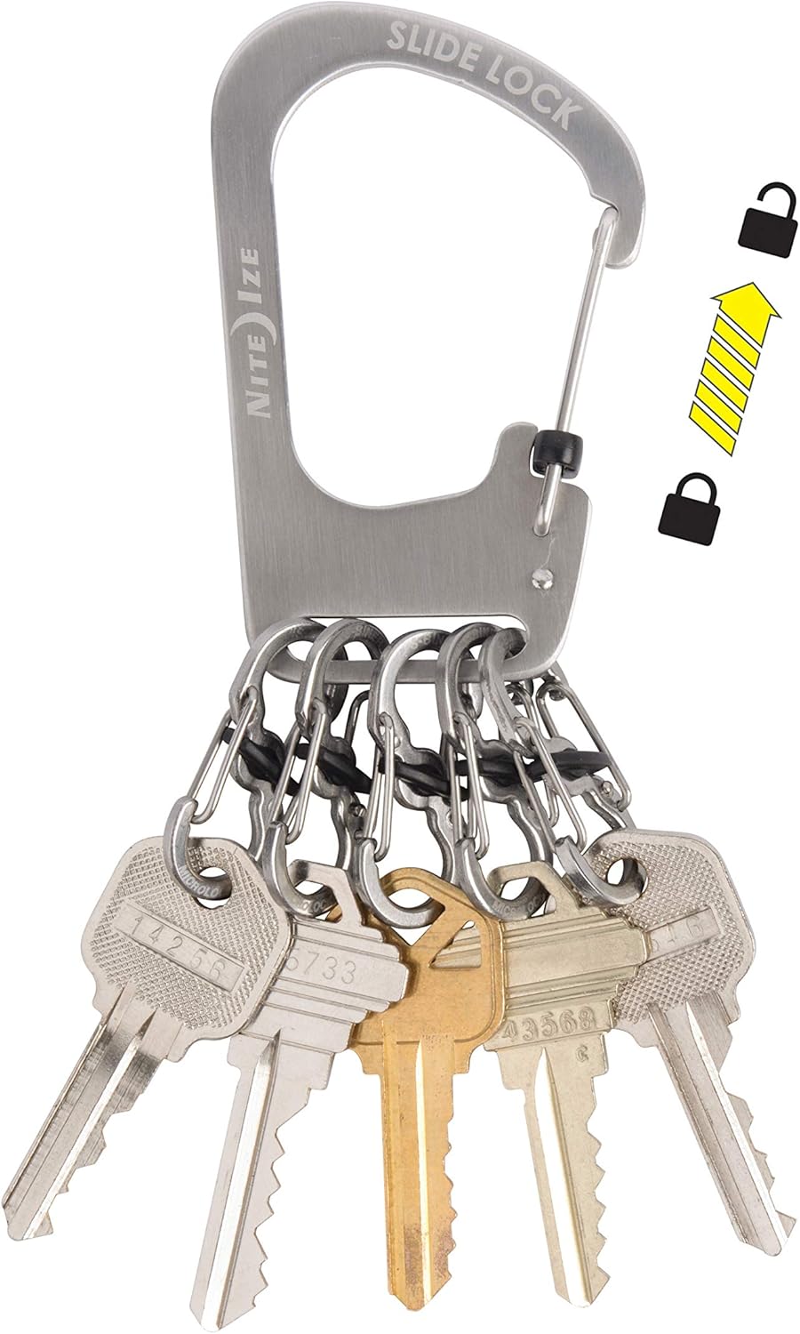 SlideLock KeyRack Stainless Steel