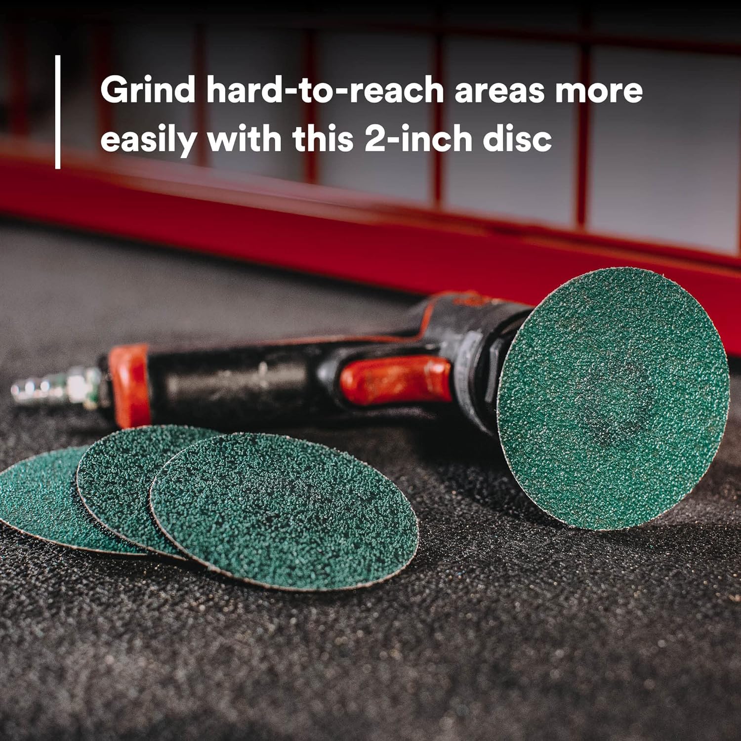 3M Green Corps Roloc Disc Heavy-Duty Quick-Change Sanding Discs