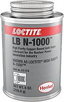 Loctite LB N-5000 Paste Anti-Seize Lubricant - 8 oz Can - Formerly Known as Loctite High Purity N-1000
