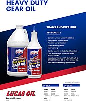 Lucas Oil Heavy Duty Gear Oil