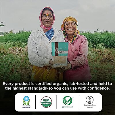 PURE&SURE - ORGANIC BASMATI RICE 1KG