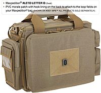 MAXPEDITION Letter O 3D PVC Morale Patch
