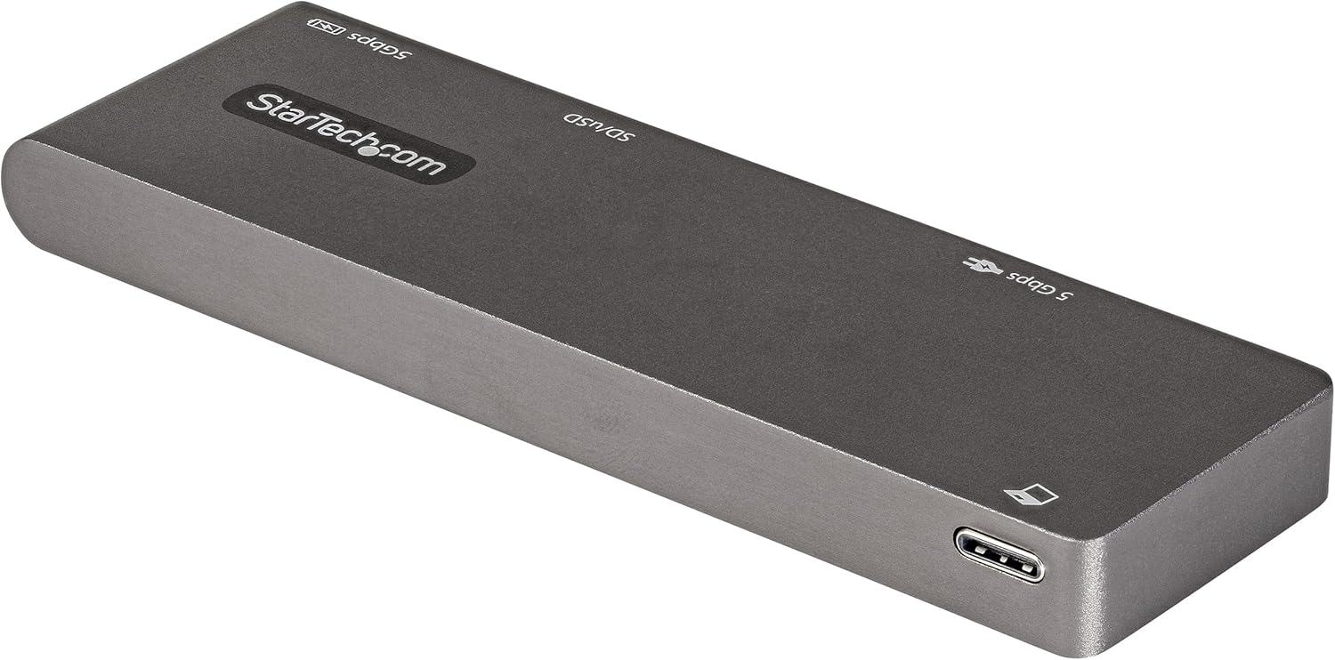 StarTech.com USB C Multiport Adapter for MacBook Pro/Air - USB Type-C to 4K HDMI, 100W Power Delivery Pass-Through