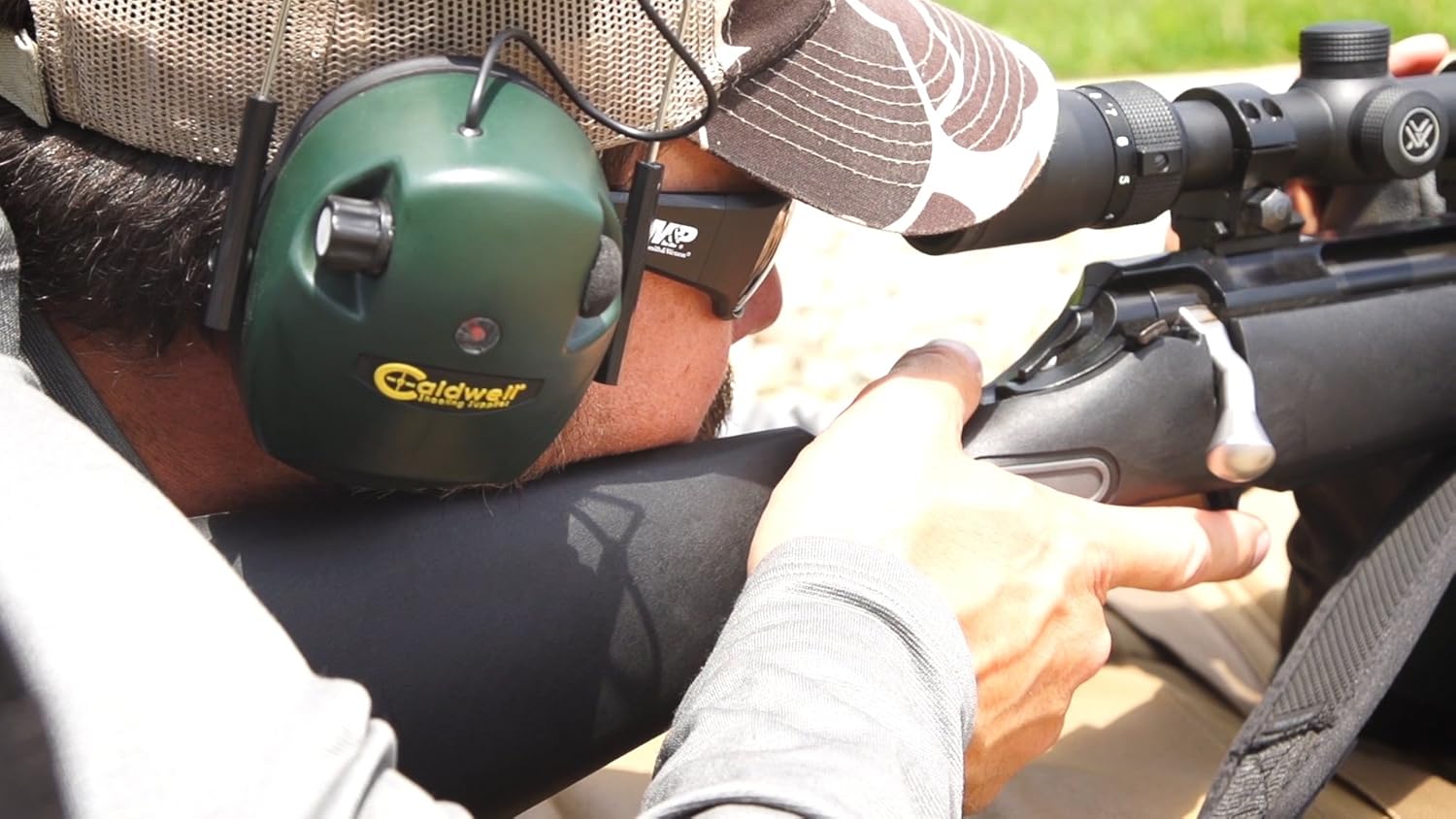CALDWELL E-MAX Electronic Hearing Protection Low-Profile Earmuffs