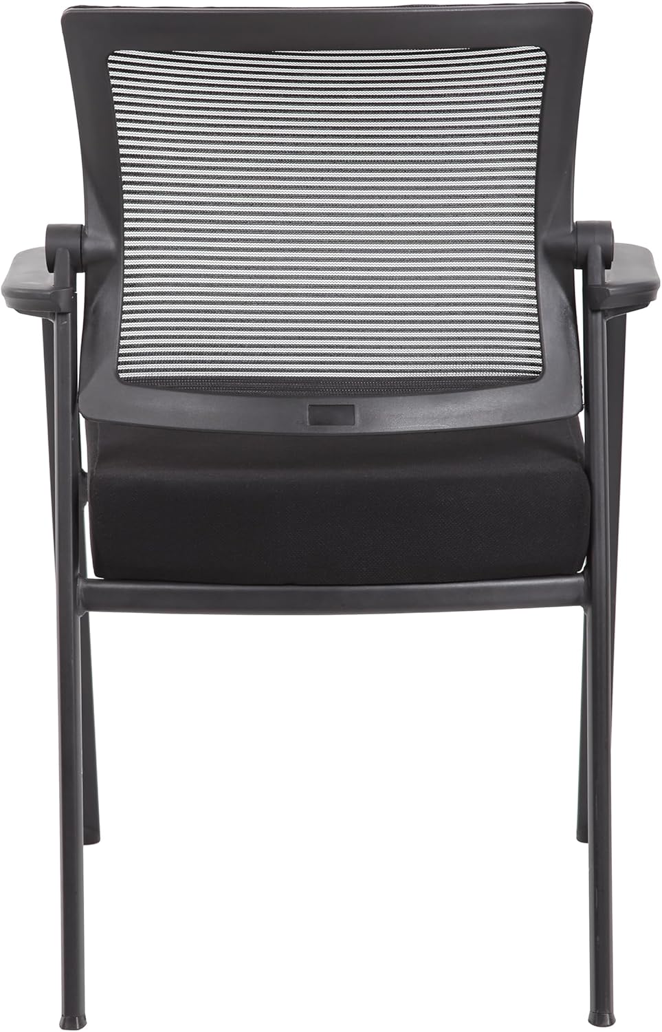 Boss Office Products Mesh 4-Legged Guest Chair, Black