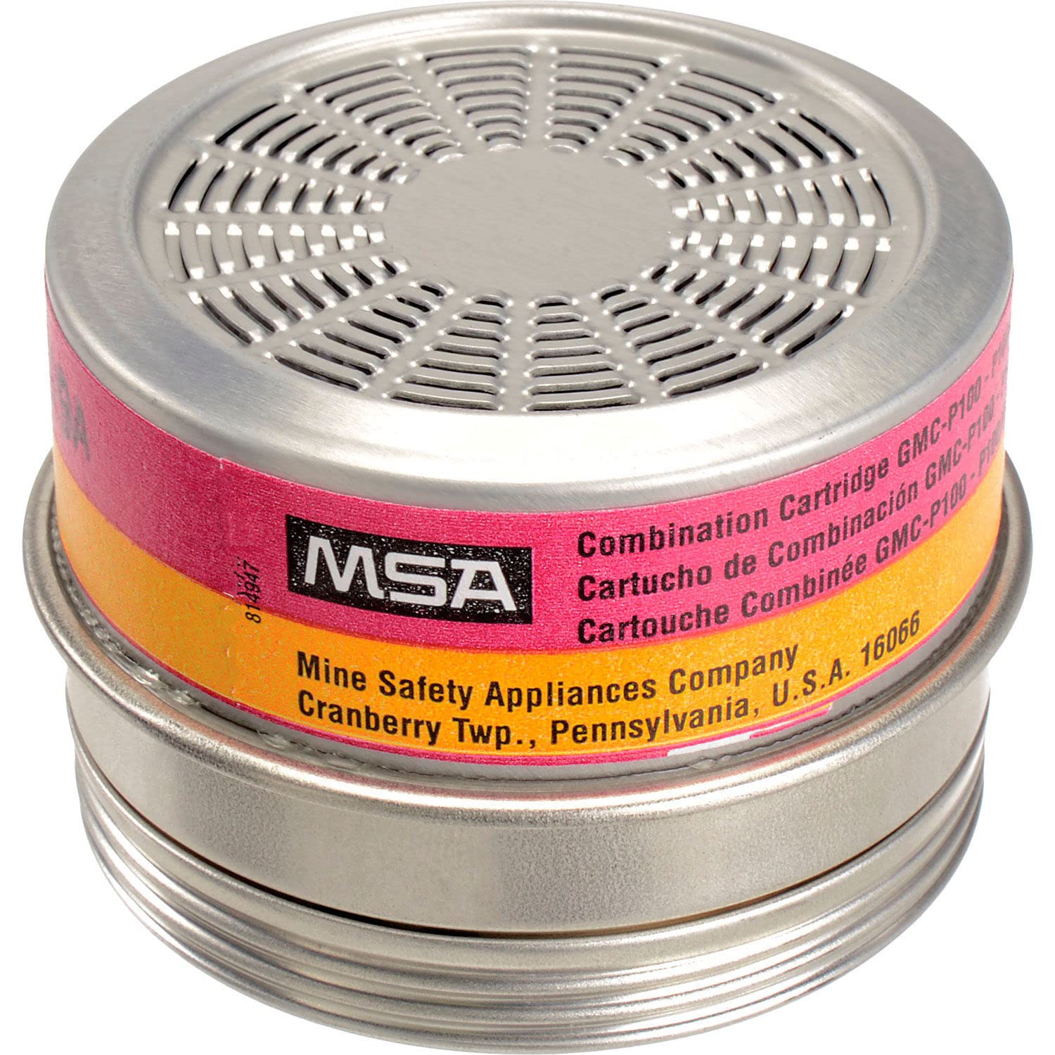 MSA Organic Vapor P100 Respirator Cartridge