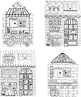 Bankers Box At Play Color-in Playhouse, Life-Size Corrugated Playhouse