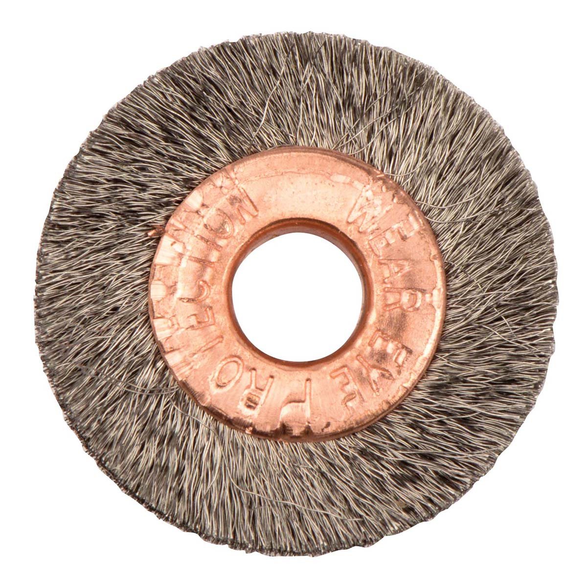 WEILER Scratch Brush, 3 Rows, 19 Columns, Stainless Steel