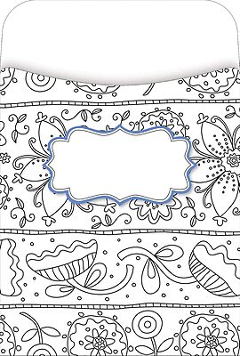Barker Creek Peel & Stick Library Pockets, Color Me!