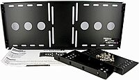 StarTech.com 4U Universal VESA LCD Monitor Mounting Bracket for 19-inch Rack or Cabinet - TAA Compliant