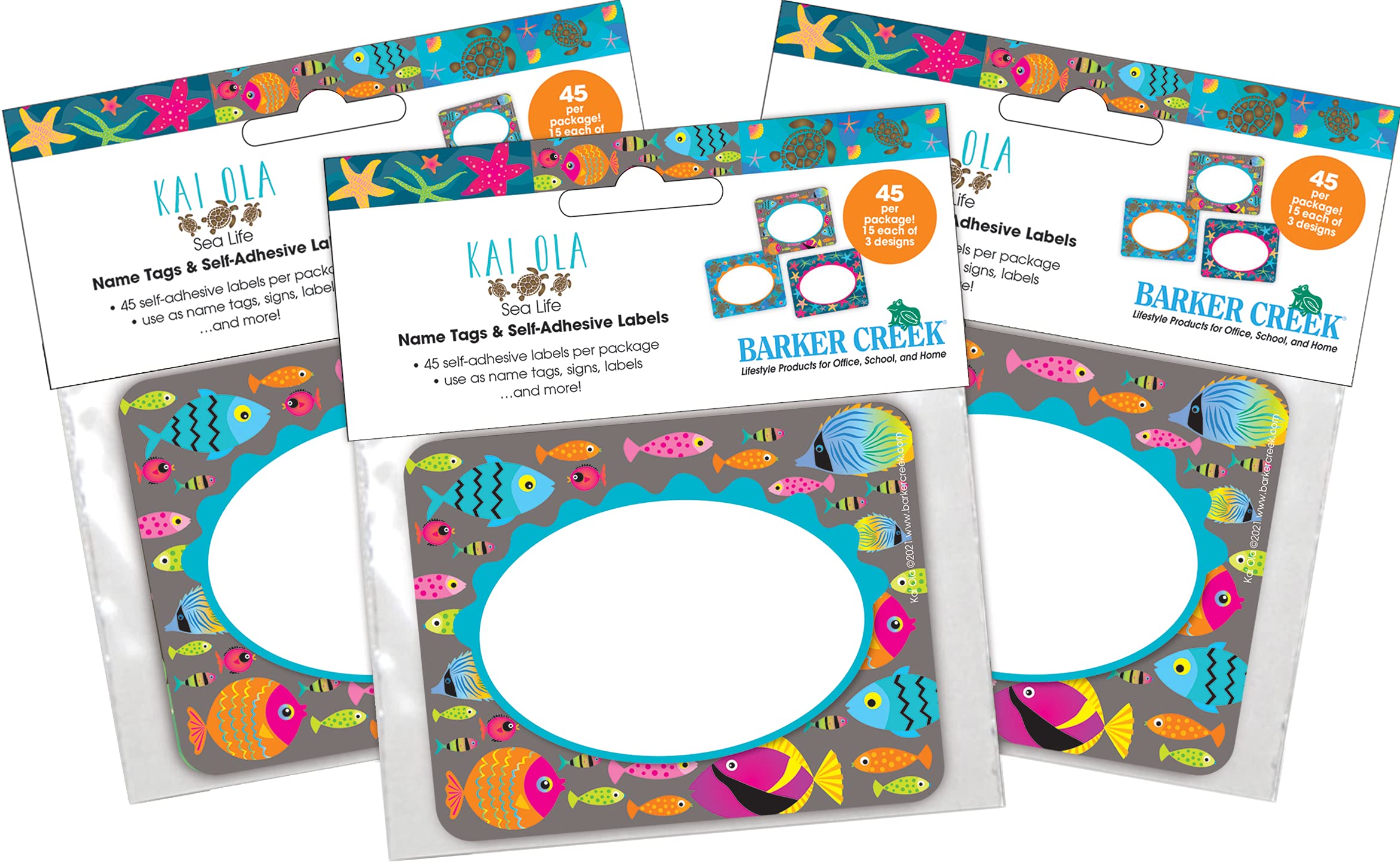 Barker Creek Name Badges & Self-Adhesive Labels