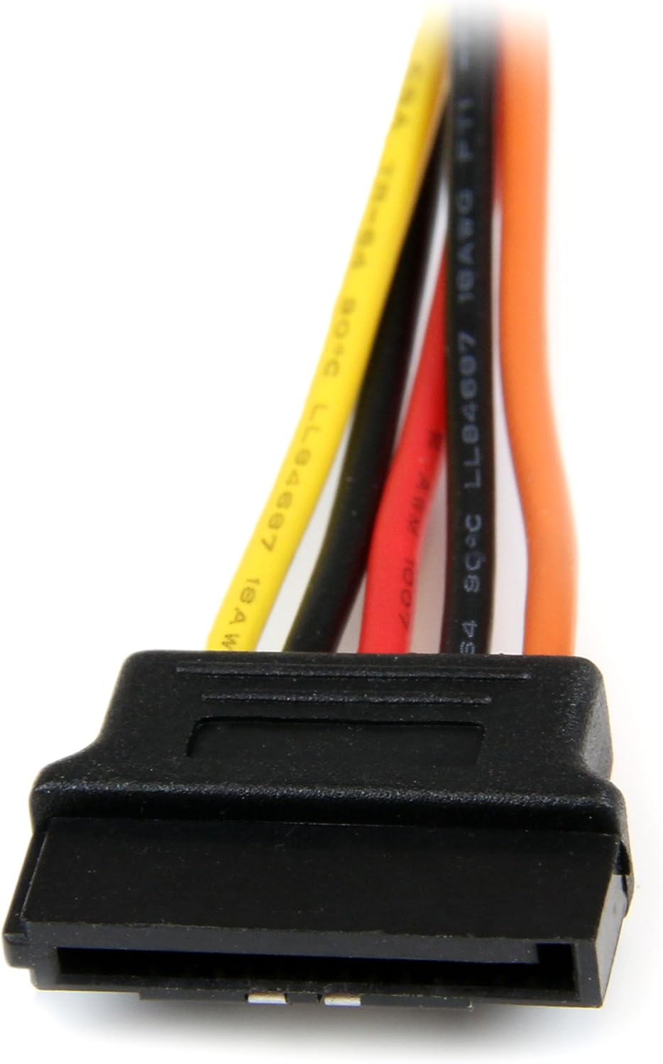 StarTech.com 6in Latching SATA Power Y Splitter Cable Adapter - M/F - 6 inch Serial ATA Power Cable Splitter