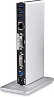 StarTech.com Dual Monitor USB 3.0 Docking Station w/ DVI to VGA & HDMI Adapters, 5x USB 3.0 & Audio - Vertical DVI Dock for Mac & Windows (USB3SDOCKDD)