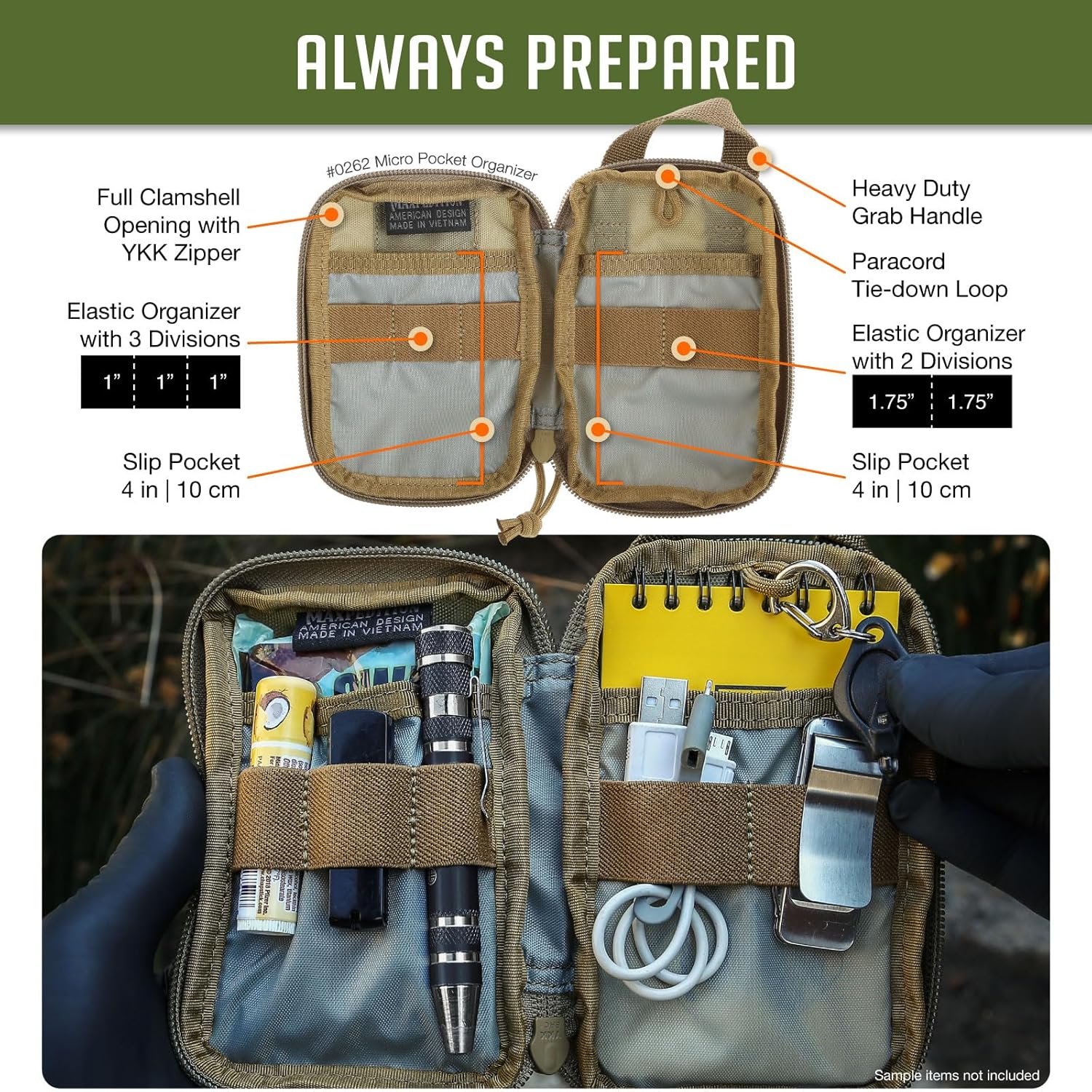 MAXPEDITION Micro Pocket Organizer