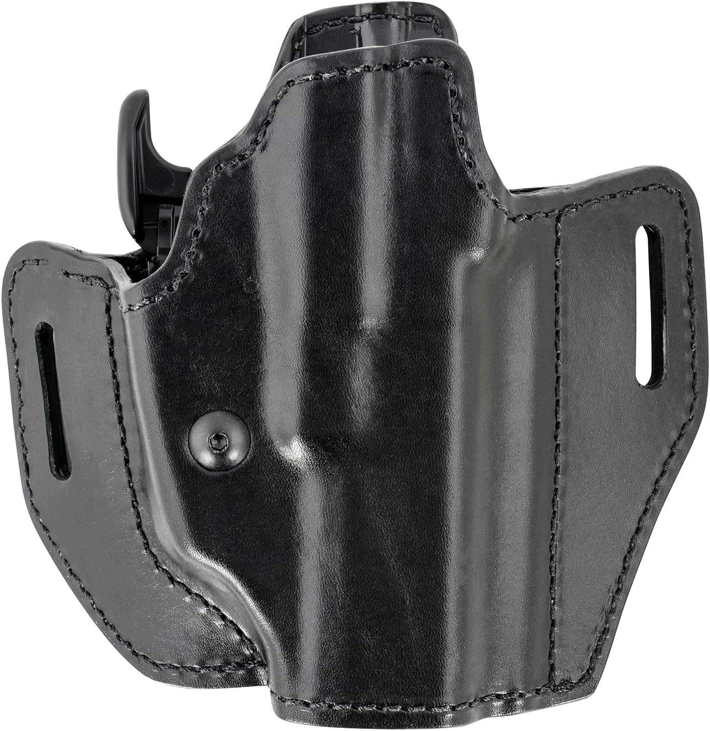 BIANCHI 126GLS Assent Pro-Fit Open-Top Leather Holster with GLS Retention