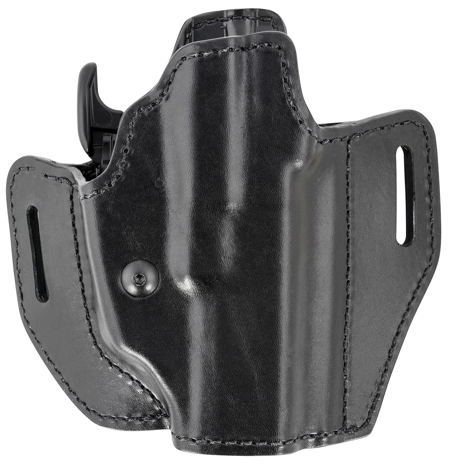 BIANCHI 126GLS Assent Pro-Fit Open-Top Leather Holster with GLS Retention