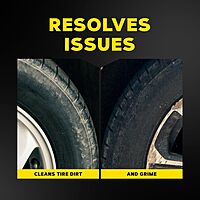 Meguiar's Hot Shine Tire Foam - High Goss Tire Shine That Cleans, Shines, and Protects in One, Deep