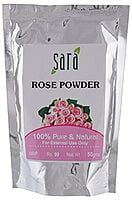 SARA ROSE PETALS POWDER 50G (ரோஜா இதழ் தூள்  | 50G - External use)