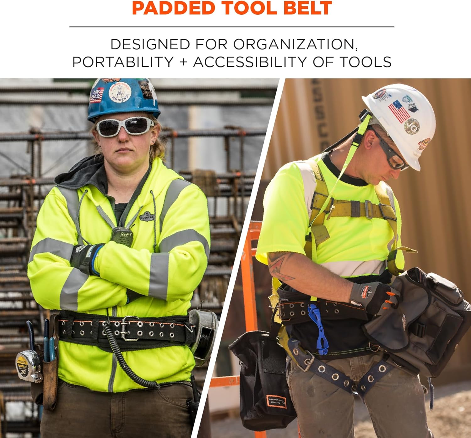 Ergodyne Arsenal Padded Adjustable Tool/Work Belt