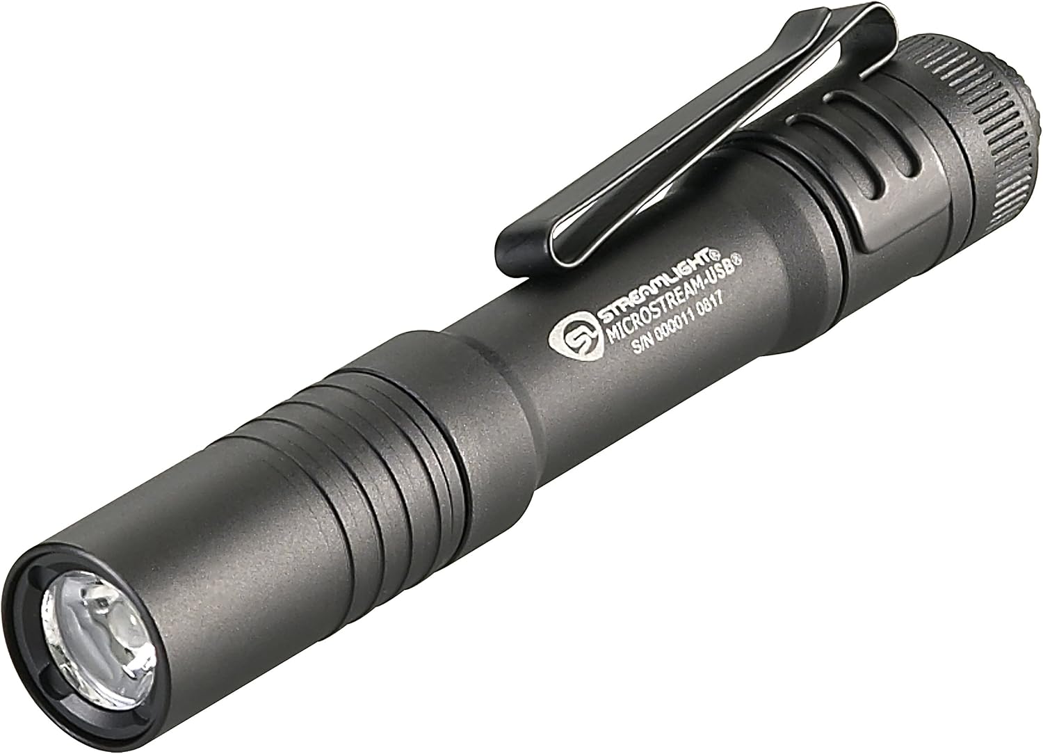STREAMLIGHT MicroStream USB 250-Lumen Ultra-Compact Rechargeable Flashlight
