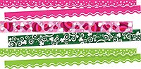BARKER CREEK Double-Sided Trim Set of 3 Classroom Border Strips