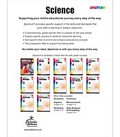 Carson-Dellosa Spectrum Science Workbook, Grade 6
