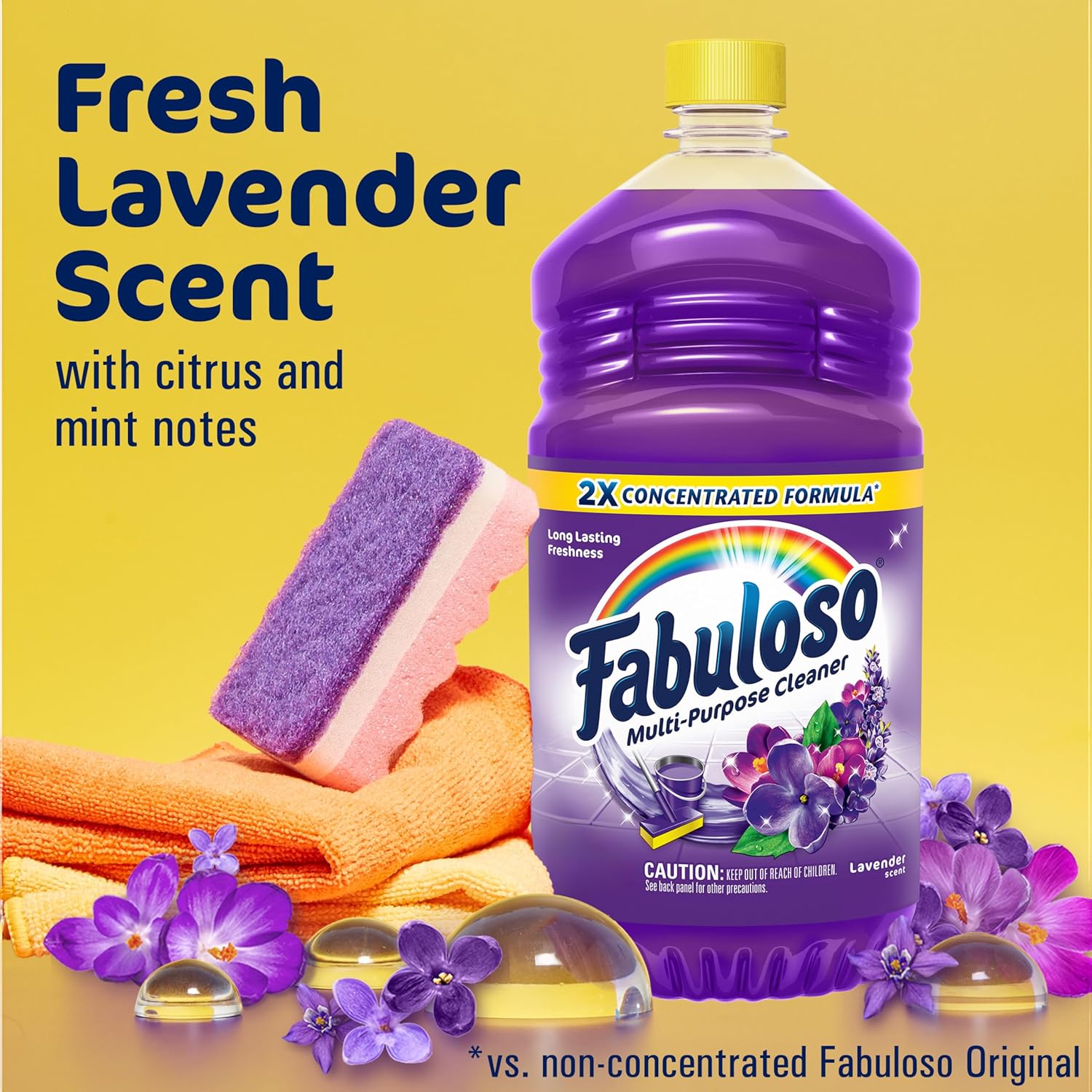 Fabuloso All-Purpose Cleaner, Lavender - 33.8 Fluid Ounce