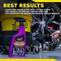 Meguiar's Hot Rims Wheel Cleaner, 24 Oz Spray Bottle
