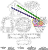 Barker Creek Double-Sided Die-Cut Accents Card Stock Cut-Outs