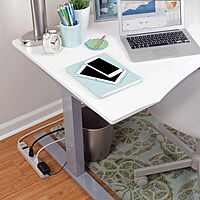 Tripp Lite Surge Protector Power Strip 120V 6 Outlet 8' Cord 990 Joule Flat Plug Gray