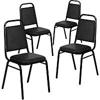 Flash Furniture HERCULES Series Trapezoidal Back Stacking Banquet Chair