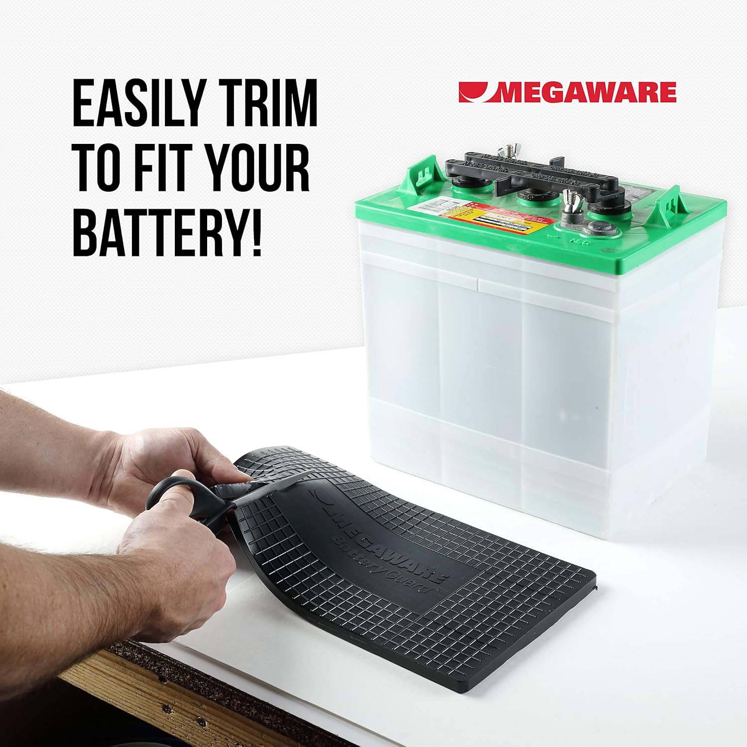 Megaware - BatteryGuard Protector - Great for Boats, RVs, Semi Trucks, and Off-Road Vehicles