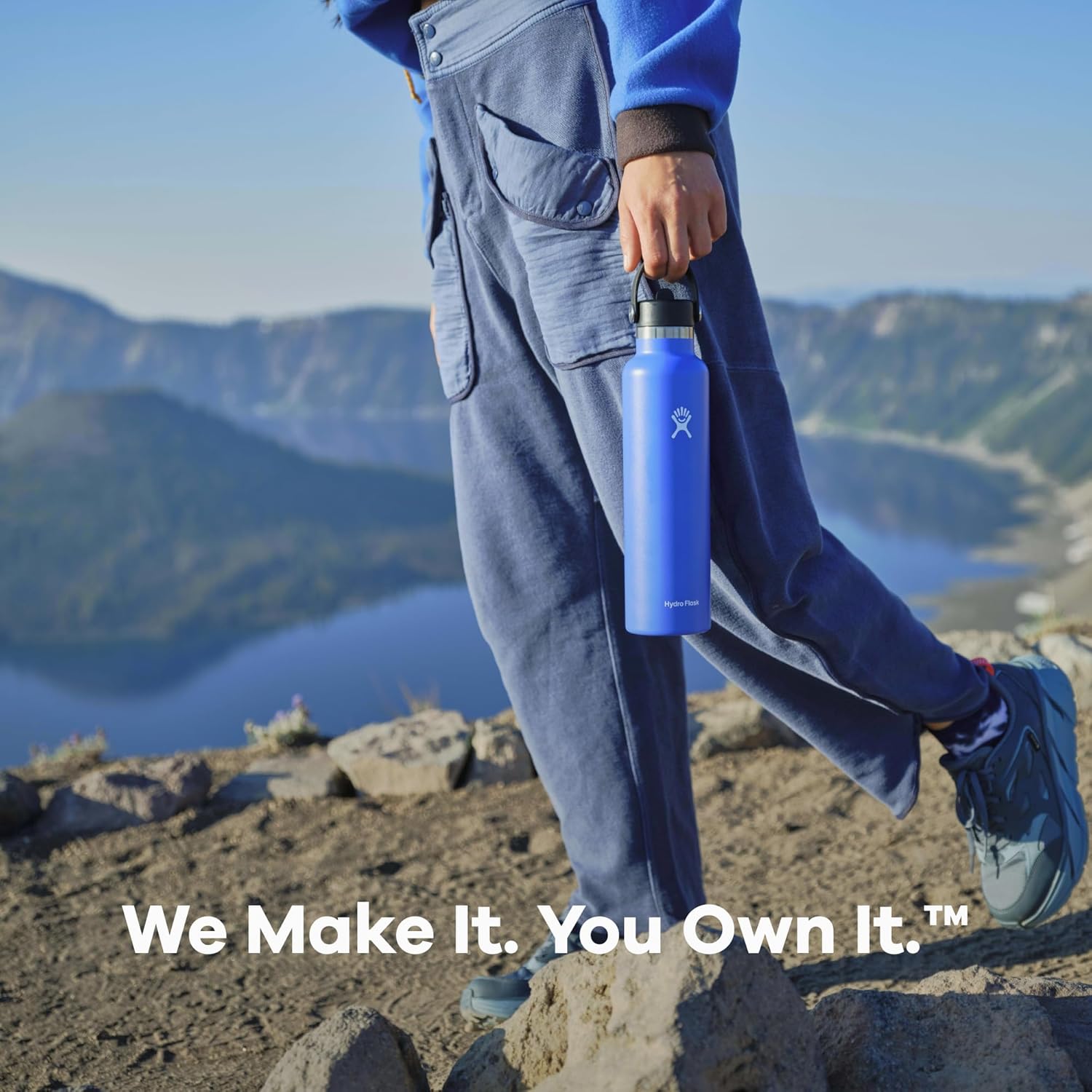 HYDRO FLASK Insulated Stainless Steel Water Bottle with Flex Straw Cap