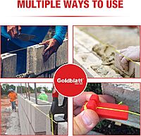 Goldblatt Mason Line, 500 Feet #18 Braided Nylon String Line, Nylon Twine for Gardening or Masonry Tools