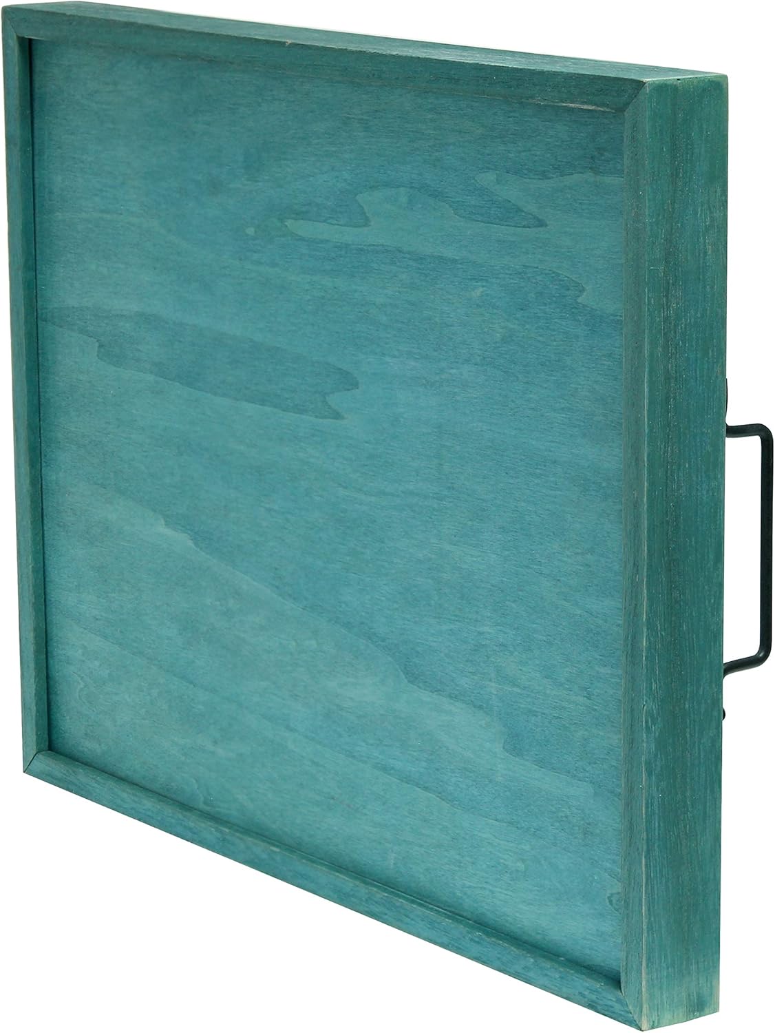 Elegant Designs Decorative Wood Serving Tray w/Handles