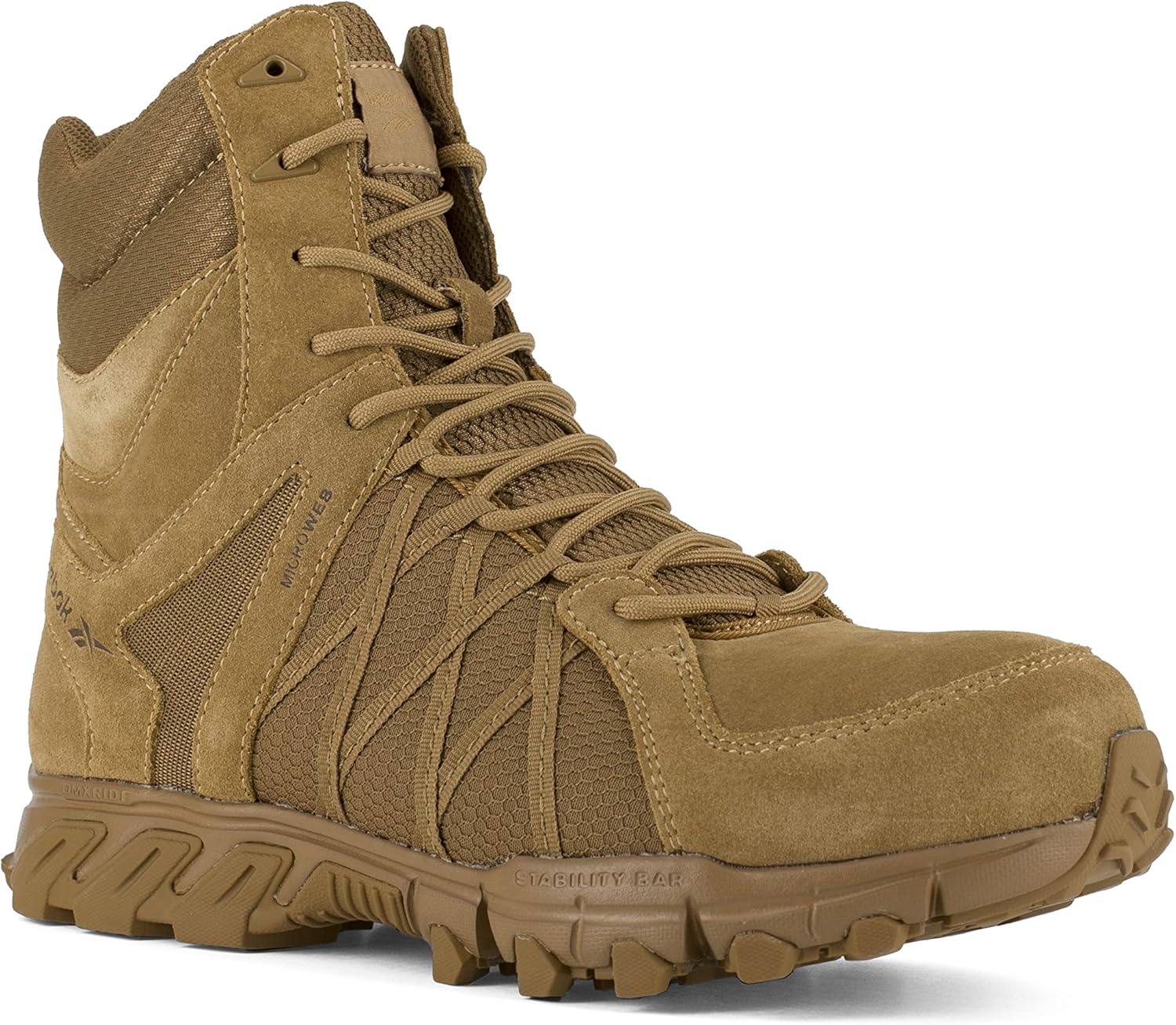 Reebok Trailgrip Tactical 8" Side Zip Boot