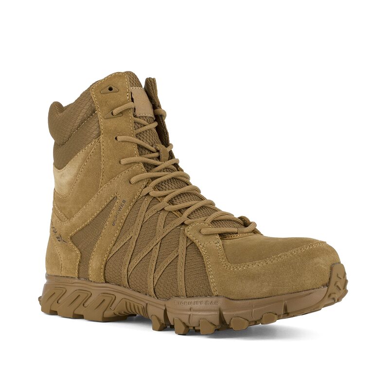 Reebok Trailgrip Tactical 8" Side Zip Boot