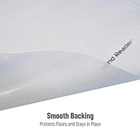 MIND READER Office Chair Mat, PVC Under Desk Floor Protector