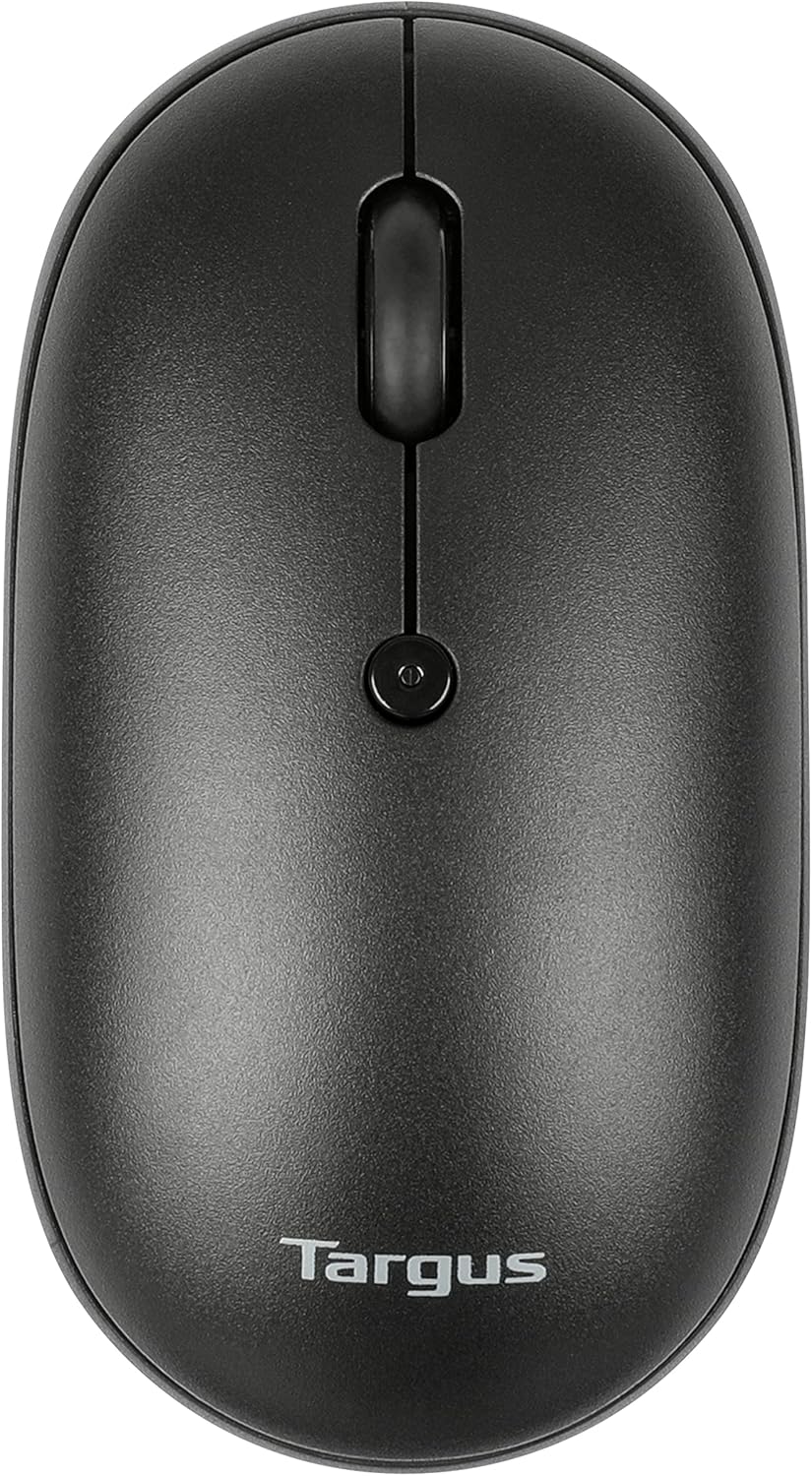 Targus Compact Multi-Device Bluetooth DefenseGuard Mouse - Compatible with Chrome OS, Windows, and macOS (AMB581GL)