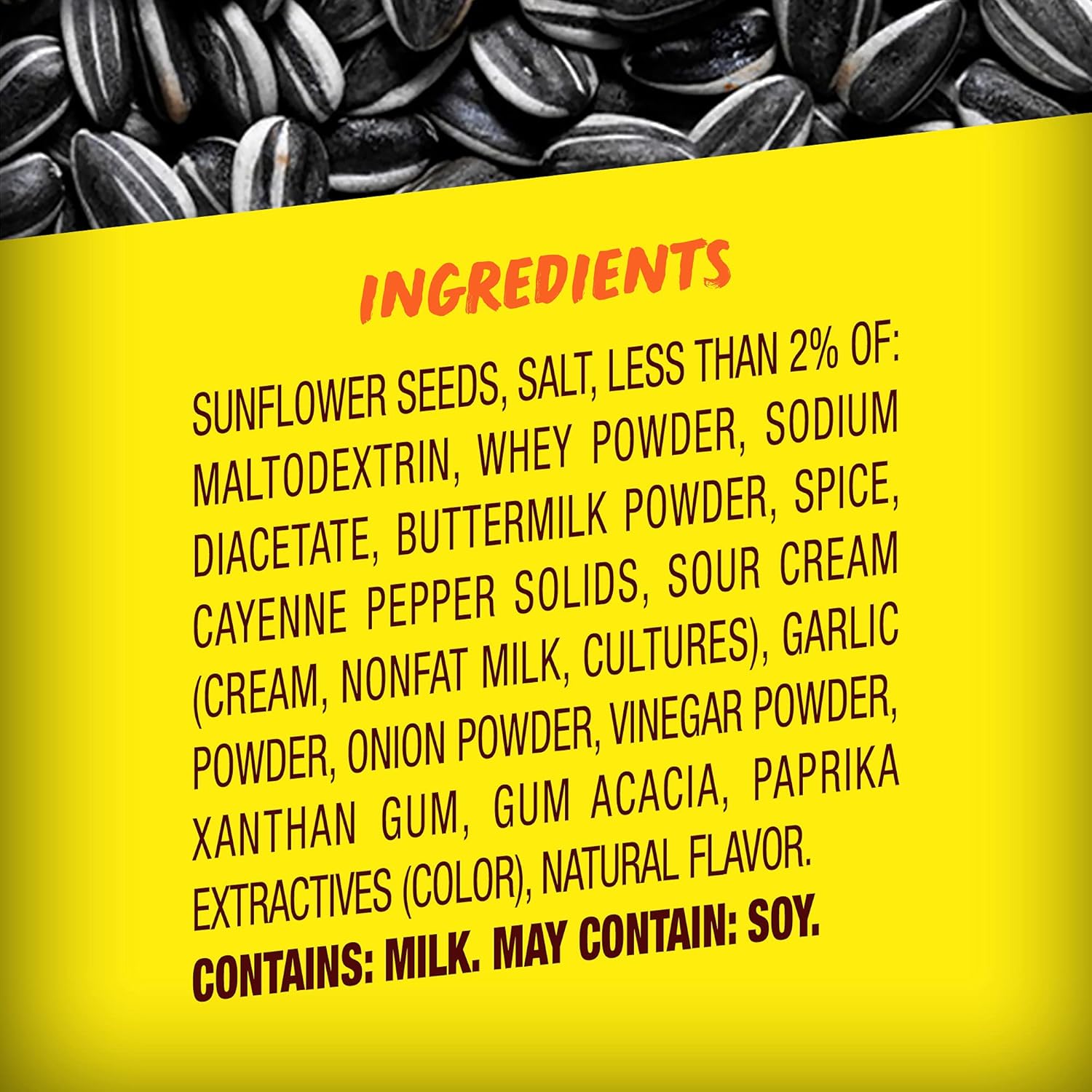 BIGS Sunflower Seeds, Buffalo Wing Flavor, 5.35 oz. (Pack of 12)