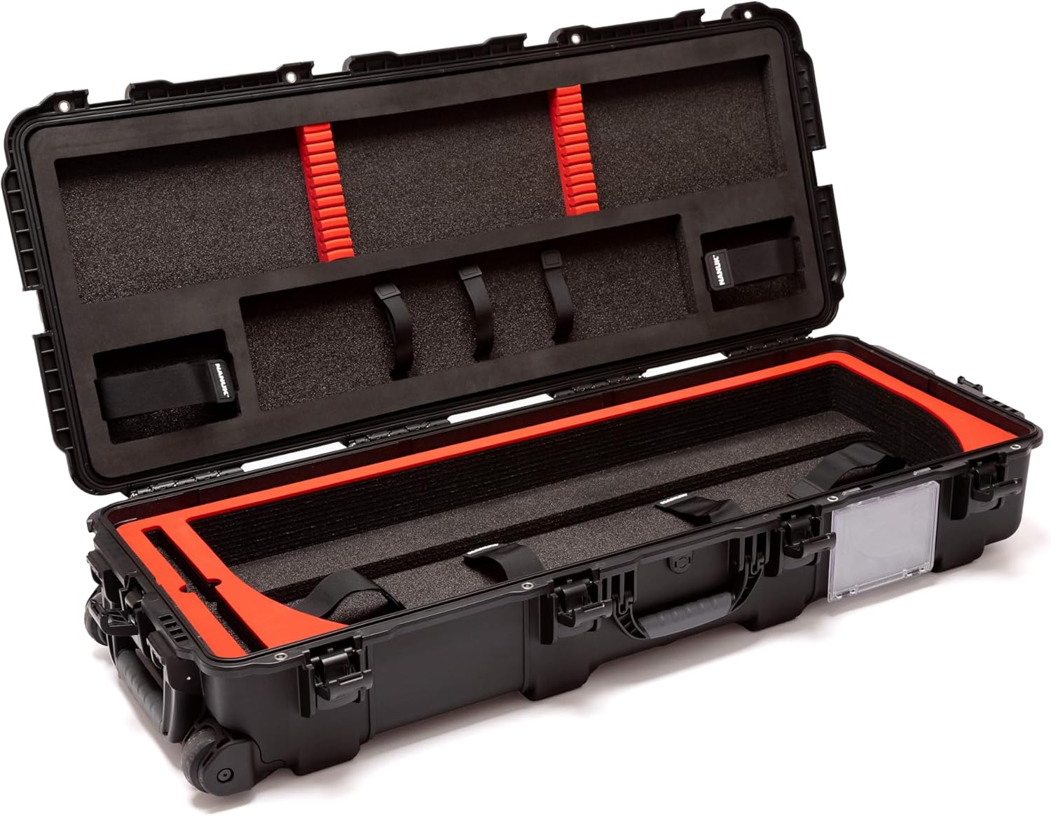 NANUK 991 Bow Case with Automatic Pressure Release Valve and PowerClaw Superior Latching System for Transporting and Storing