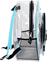 Trailmaker Clear Waterproof Stadium-Approved Backpack with Water Bottle Holder