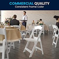 Flash Furniture Hercules Series Folding Chair - Resin Event Chair