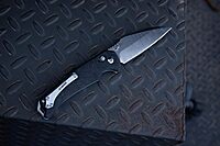 Schrade Alpha Class Radok 8.75in with 3.75in S35VN Steel Blade and Forged Carbon Fiber Handle, Made in USA for EDC